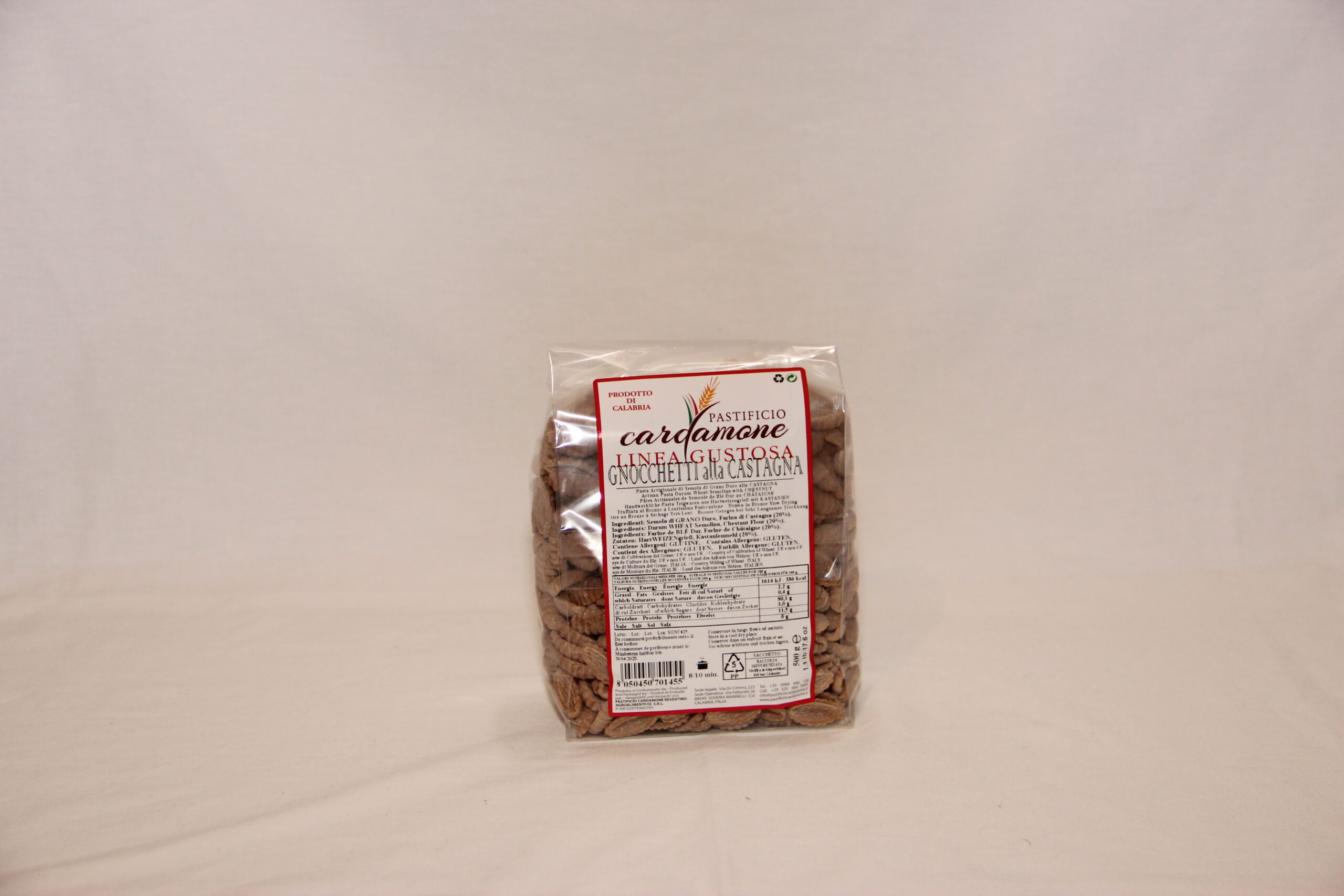 Gnocchetti alla castagna